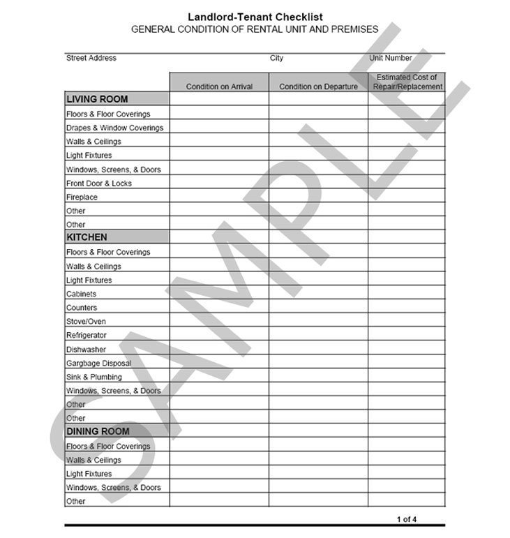 Simple Kitchen Checklist For Apartment 2023 AtOnce